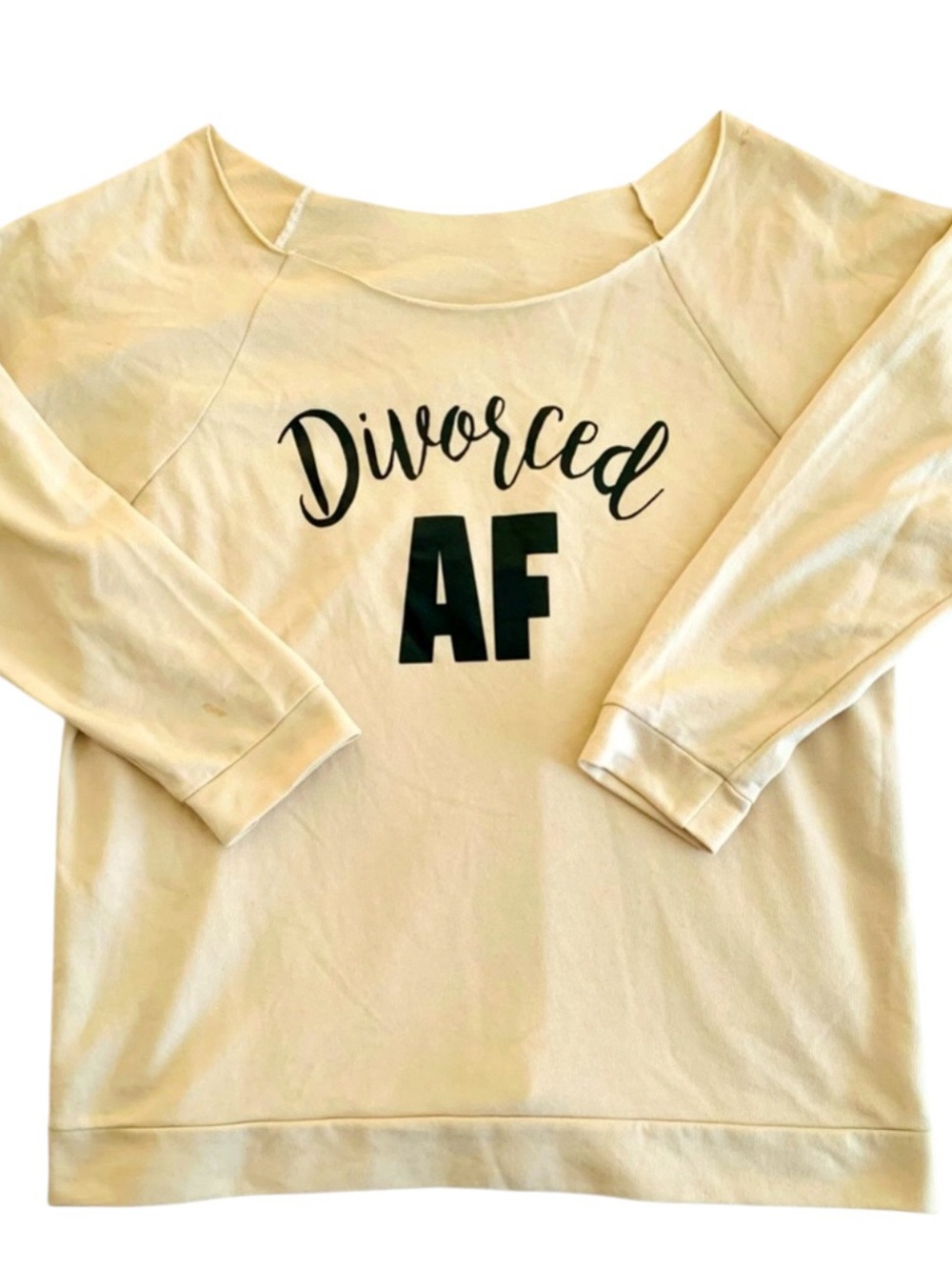 Divorced AF Graphic Sweatshirt - Size XL